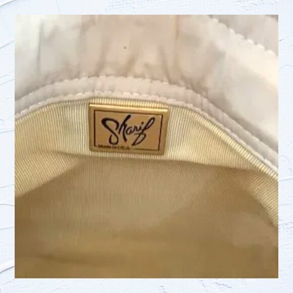 Sharif Woven Leather Crossbody Gold and Silver - Picture 3 of 8